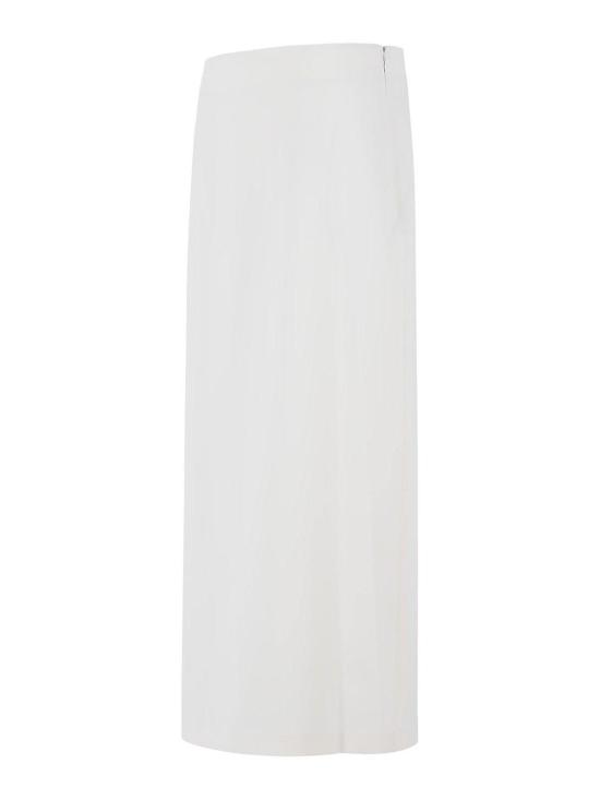 26SS 루루 스튜디오 미디 스커트 SAMOSIVORY White - LOULOU STUDIO