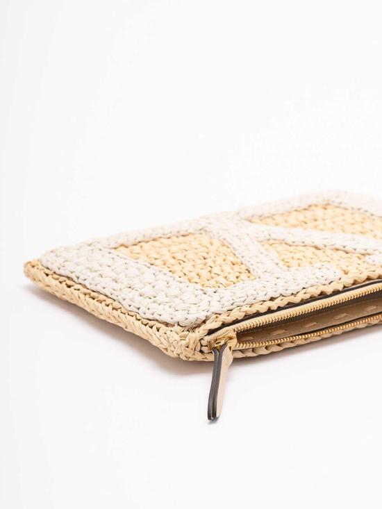 26SS 발렌티노 가라바니 클러치/파우치 8W2P0AR2NQACEM White - VALENTINO GARAVANI