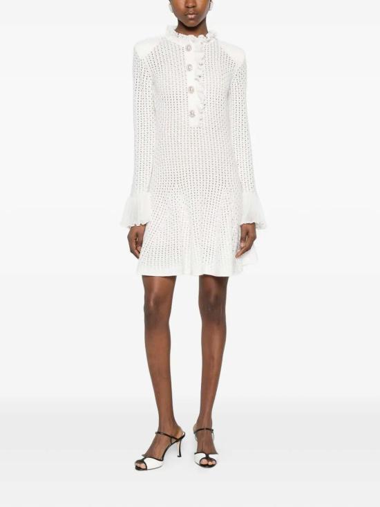 26SS 셀프 포트레이트 숏팬츠 SS26051S White - SELF PORTRAIT