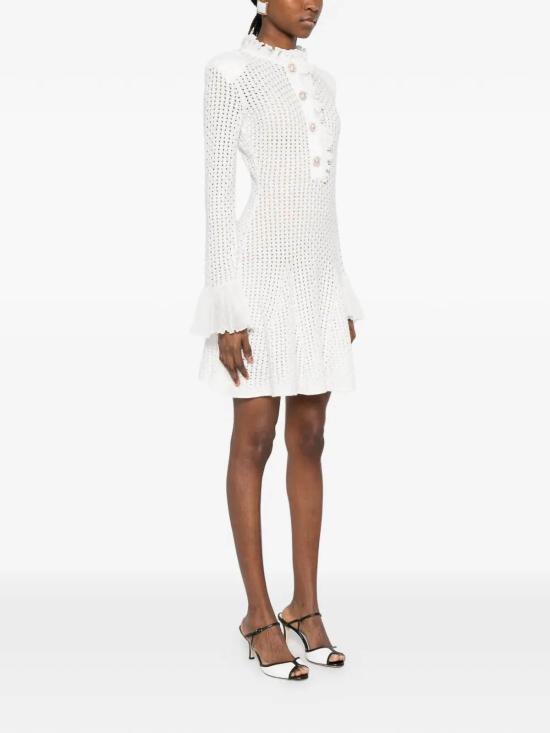 26SS 셀프 포트레이트 숏팬츠 SS26051S White - SELF PORTRAIT