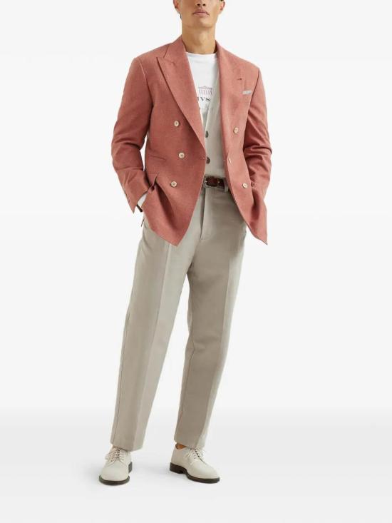 26SS 브루넬로 쿠치넬리 잉글리시 립 가디건 M29400116CO312 White - BRUNELLO CUCINELLI