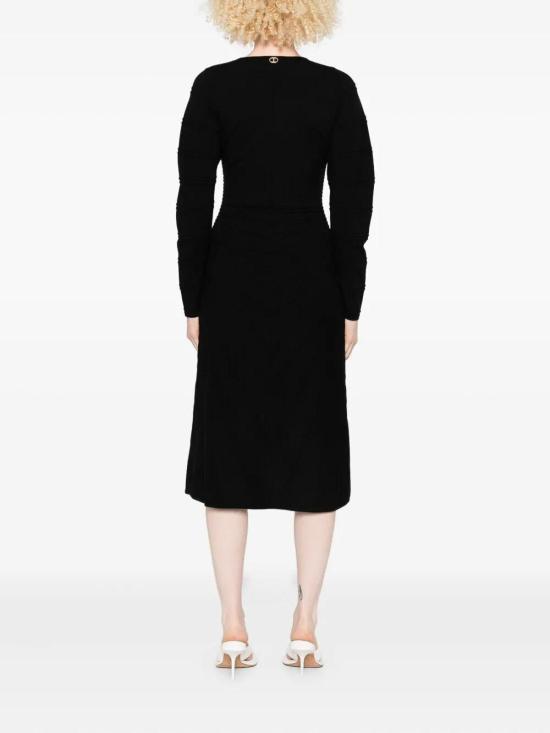 25FW 트윈셋 미디 스커트 252TP313000006 Black - TWINSET