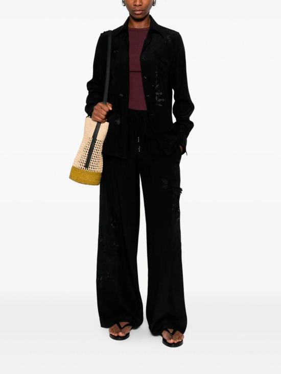 26SS 에르마노 설비노 셔츠 D482K355RVKX95708 Black - ERMANNO SCERVINO