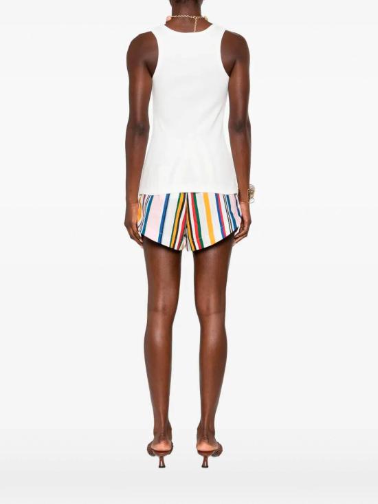 26SS 핑코 민소매 티셔츠 100807A338Z05 White - PINKO