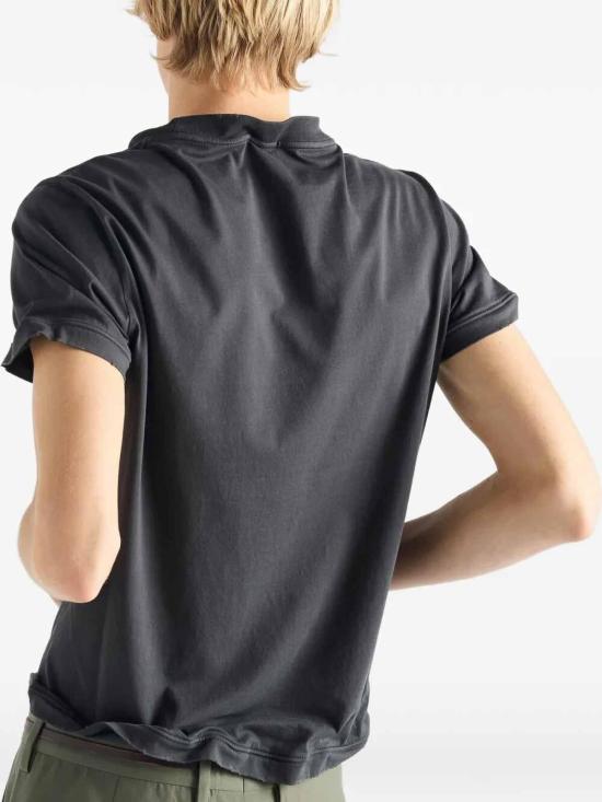 26SS 프라다 반팔 티셔츠 UJN96417Z3SOOOF0112 Black - PRADA