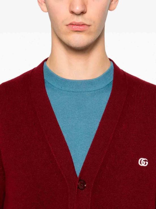26SS 구찌 가디건 815009XKFAU6013 Red - GUCCI