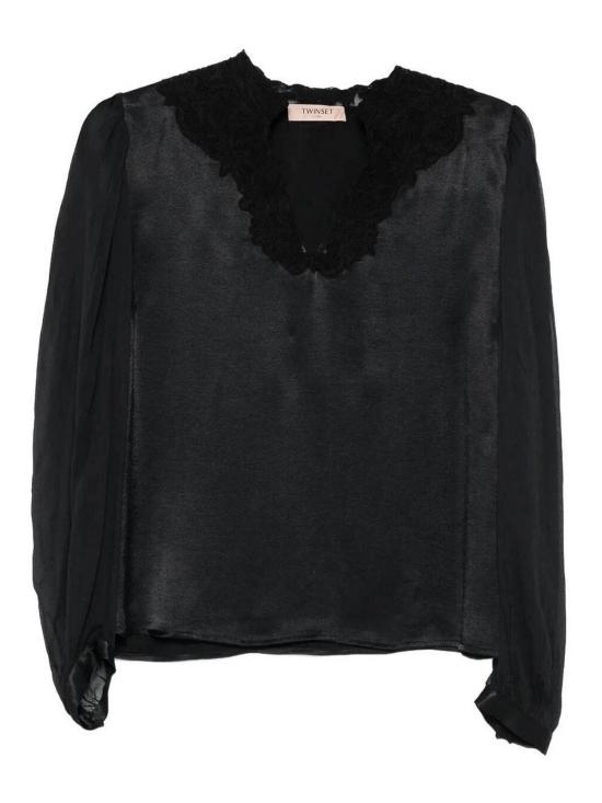 25FW 트윈셋 긴팔 티셔츠 252TT224300006 Black