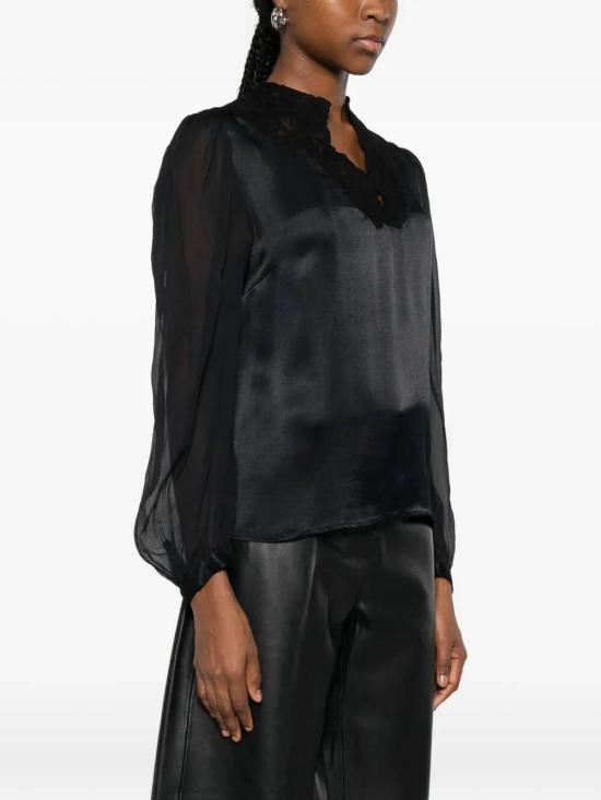 25FW 트윈셋 긴팔 티셔츠 252TT224300006 Black - TWINSET