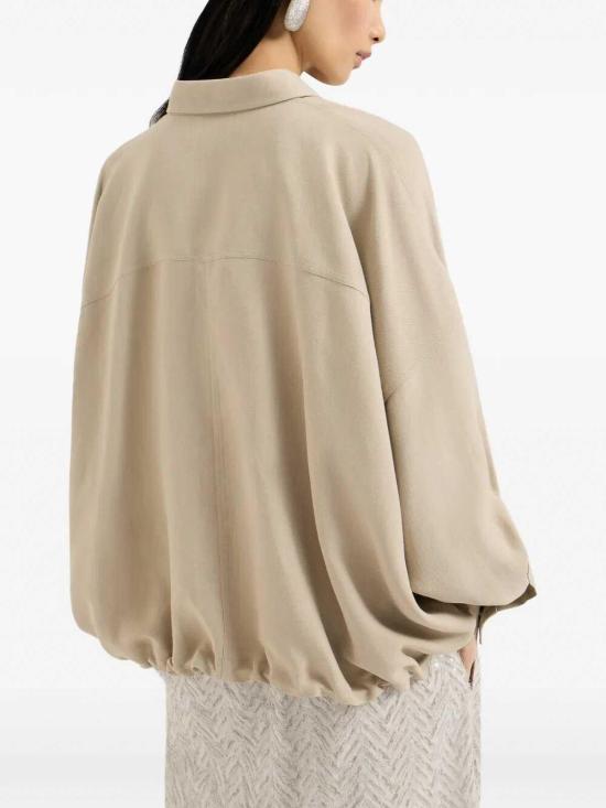 26SS 브루넬로 쿠치넬리 셔츠 MH126NE416C9195 Beige - BRUNELLO CUCINELLI