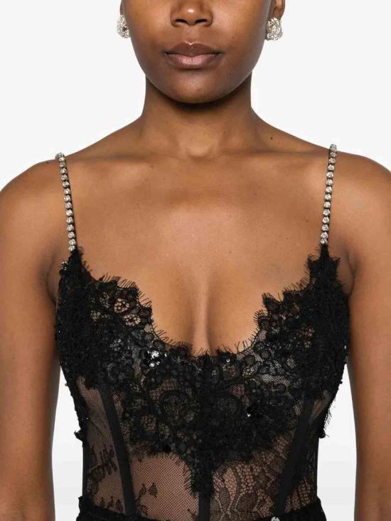 26SS NISSA 롱 원피스 RRS16155BLACK Black - NISSA