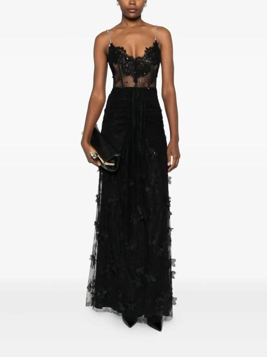 26SS NISSA 롱 원피스 RRS16155BLACK Black - NISSA