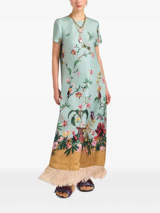 26SS 라 더블제이 미디 스커트 DRE0316SIL001ZOF04BU01 Multicolour - LA DOUBLEJ