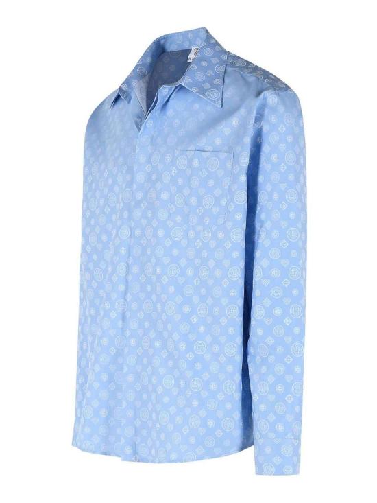 26SS 카사블랑카 긴팔 셔츠 MSP26SH22202 Light Blue - CASABLANCA