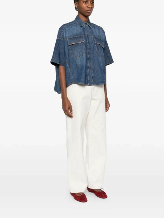 26SS 브루넬로 쿠치넬리 셔츠 MH192RB506C9562 Denim - BRUNELLO CUCINELLI