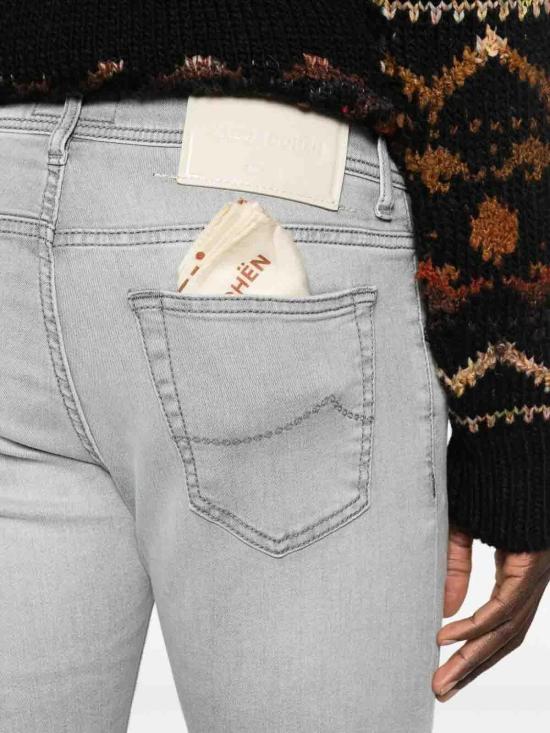 26SS 야콥코헨 스트레이트 팬츠 QE006030S3618900D Light Grey - JACOB COHËN