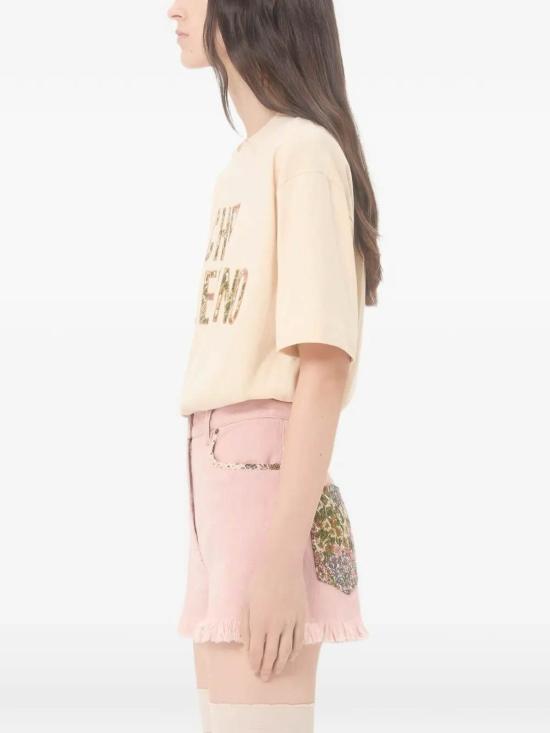 26SS 발렌티노 가라바니 반팔 티셔츠 8B3MG26AA5JET5 Red - VALENTINO GARAVANI