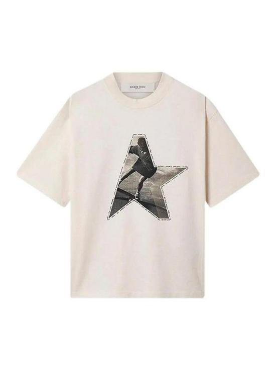 26SS 골든구스 반팔 티셔츠 GWP01874P00237211560 White