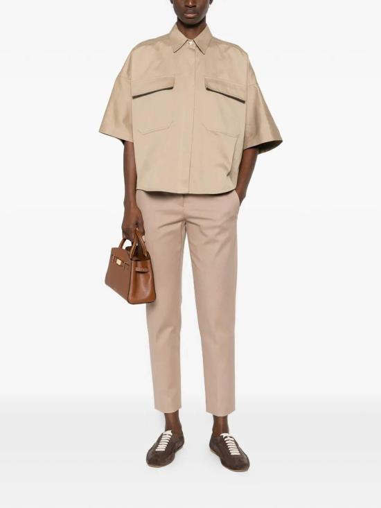 26SS 브루넬로 쿠치넬리 셔츠 ML597EM906C631 Camel - BRUNELLO CUCINELLI