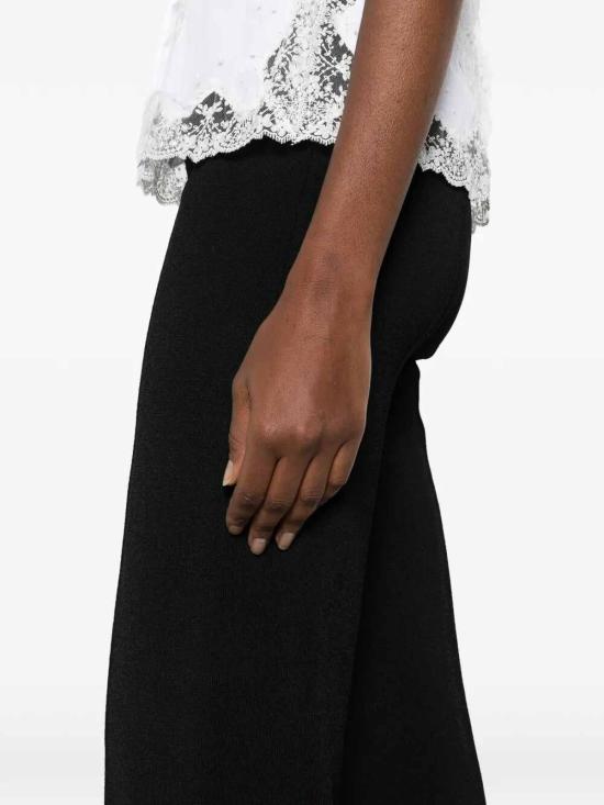 26SS 에르마노 설비노 스트레이트 팬츠 D485P301IKT95708 Black - ERMANNO SCERVINO