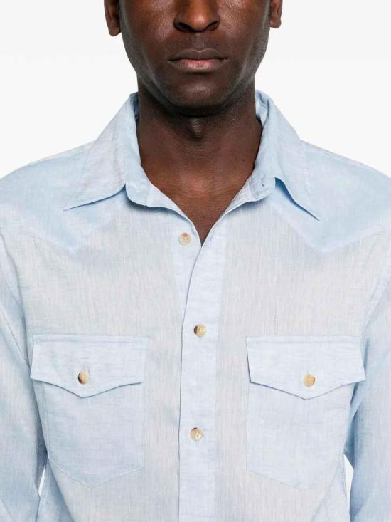 26SS 야콥코헨 긴팔 셔츠 C0002017T896AX76 Denim - JACOB COHËN