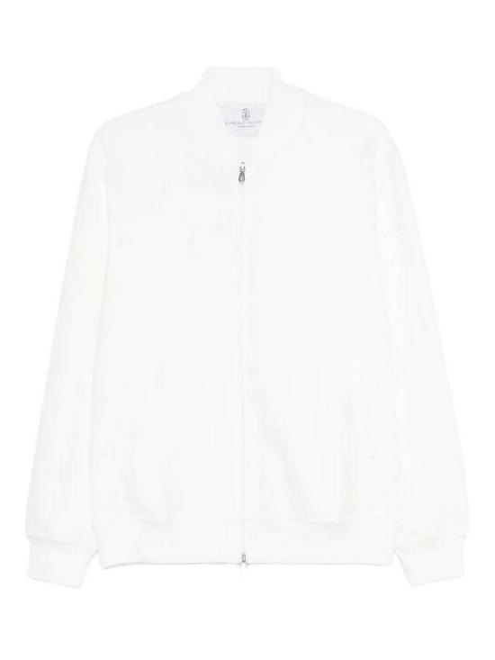 26SS 브루넬로 쿠치넬리 지퍼 디테일 테크노 코튼 플리스 MW8639072GC7220