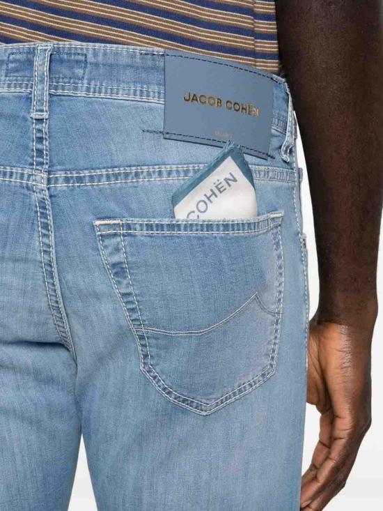 26SS 야콥코헨 스트레이트 팬츠 QE006034S3735300D Light Blue - JACOB COHËN