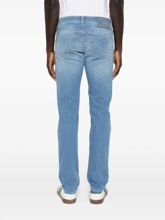 26SS 야콥코헨 스트레이트 팬츠 QE006034S3735300D Light Blue - JACOB COHËN