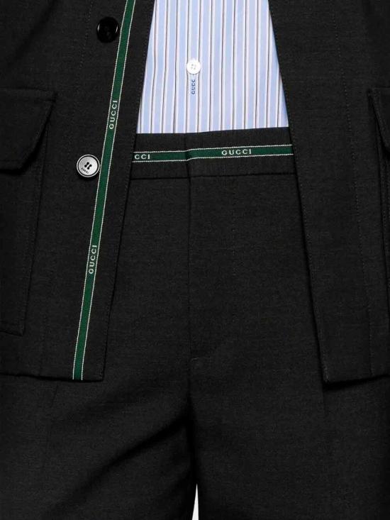 26SS 구찌 수트 팬츠 855095ZAS681076 Grey - GUCCI