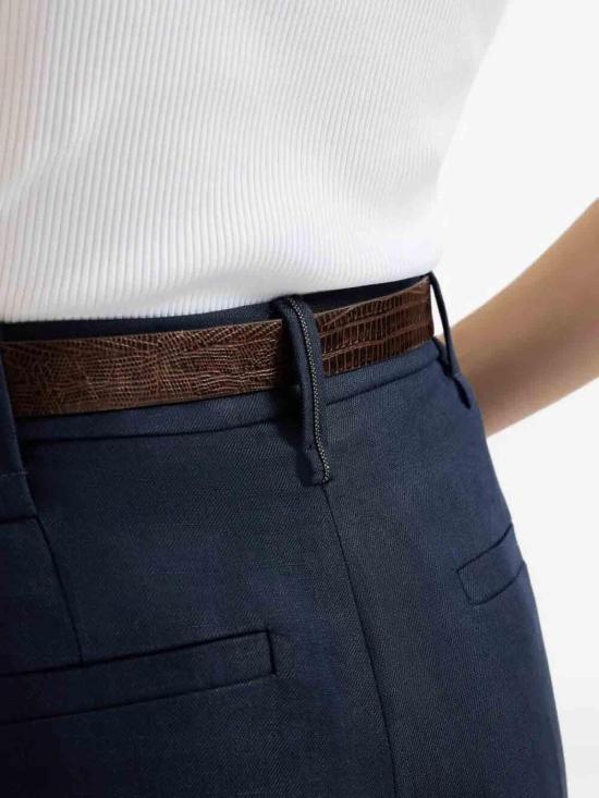 26SS 브루넬로 쿠치넬리 스트레이트 팬츠 MH126P9184C4224 Blue - BRUNELLO CUCINELLI