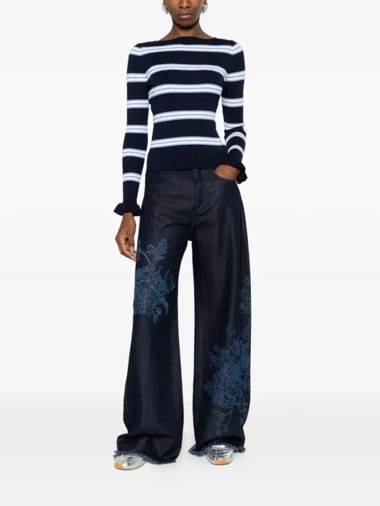 26SS 트윈셋 긴팔 티셔츠 261TP324113383 Blue - TWINSET