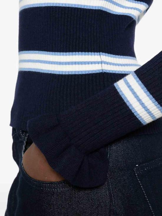 26SS 트윈셋 긴팔 티셔츠 261TP324113383 Blue - TWINSET