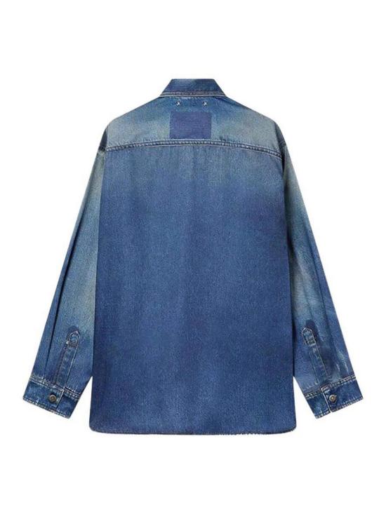 26SS 골든구스 셔츠 GWP02525P00240650100 Blue - GOLDEN GOOSE