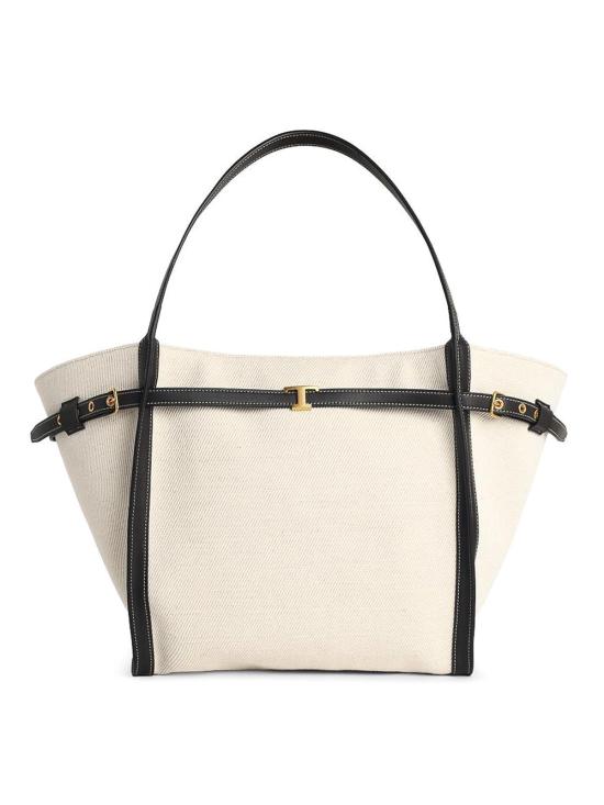 27SS 토즈 토트백 XBWTIMAT300U6J043X White