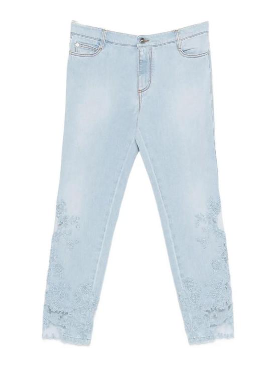 26SS 에르마노 설비노 스트레이트 팬츠 D487P300APTQW44115 Blue