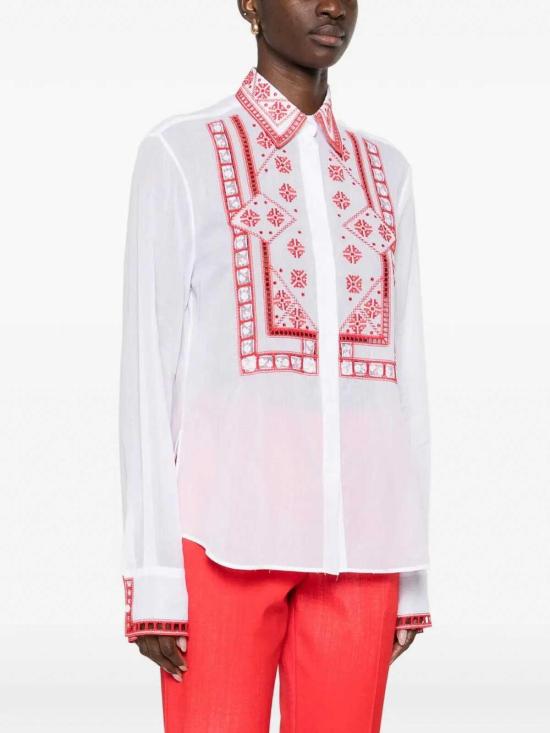 26SS 에르마노 설비노 셔츠 D482K321RGWJB4829 White - ERMANNO SCERVINO