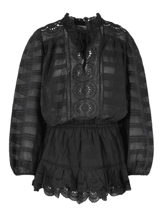 26SS 이자벨마랑 미디 스커트 RO0952FAD1J05E01BK Black