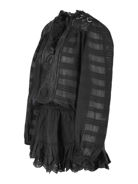 26SS 이자벨마랑 미디 스커트 RO0952FAD1J05E01BK Black - ISABEL MARANT