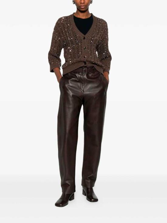 26SS 페세리코 블라우스 A99095F039117B51B Brown - PESERICO