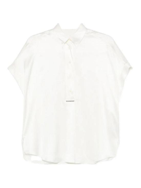 26SS 브루넬로 쿠치넬리 실크 블라우스 M0C59RA915C600 Beige