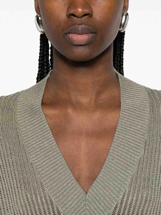 26SS 브루넬로 쿠치넬리 스웨터 MST258302CVW31 Green - BRUNELLO CUCINELLI