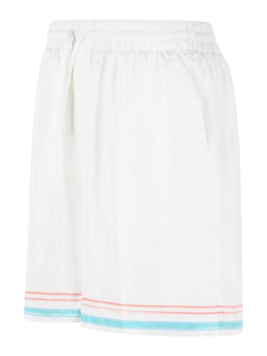 26SS 카사블랑카 숏팬츠 MSP26TR39901 White - CASABLANCA
