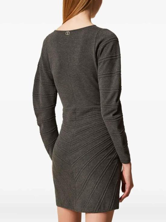 25FW 트윈셋 미디 스커트 252TP313312609 Grey - TWINSET