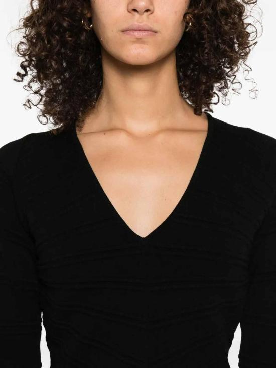 25FW 트윈셋 긴팔 티셔츠 252TP313200006 Black - TWINSET