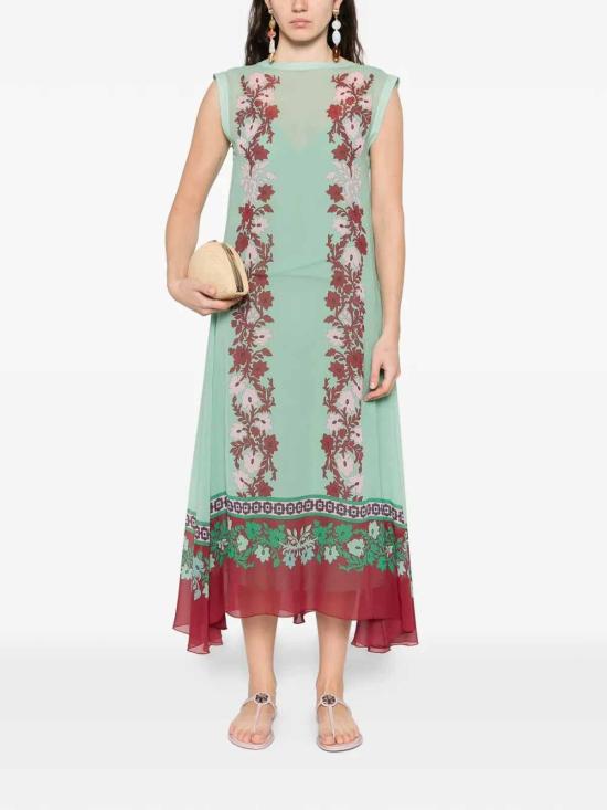 26SS 라 더블제이 롱 원피스 DRE0999SIL014REG02GR11 Light Green - LA DOUBLEJ