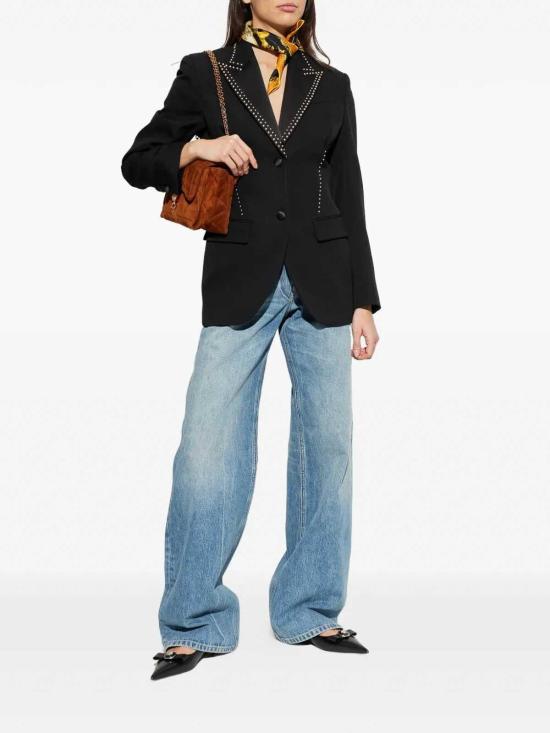 26SS 베르사체 미디 원피스 10226431A159741B000 Black - VERSACE