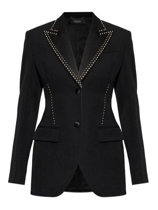 26SS 베르사체 미디 원피스 10226431A159741B000 Black