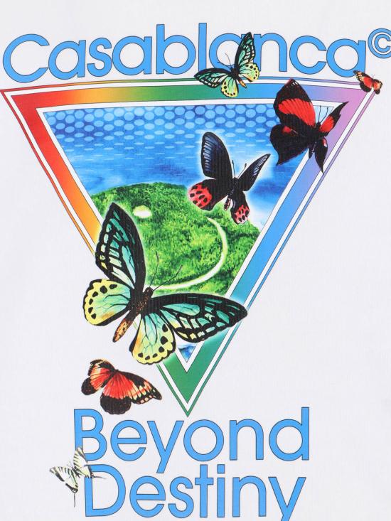 26SS 카사블랑카 반팔 티셔츠 M SP26 JTS 001 16 TENNIS CLUB ICON White - CASABLANCA