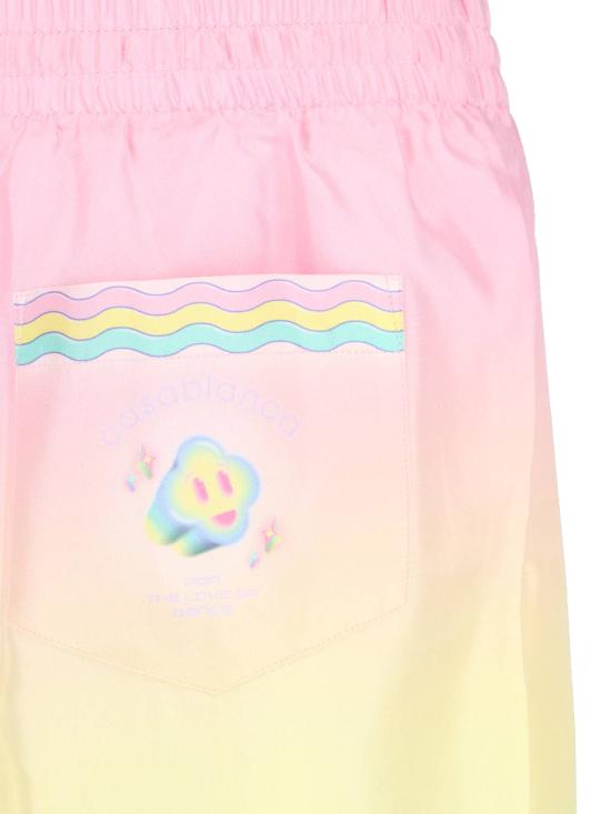 26SS 카사블랑카 스트레이트 팬츠 M SP26 TR 399 02 FOR THE LOVE OF DANCE MultiColour - CASABLANCA