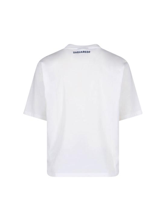 26SS 디스퀘어드2 반팔 티셔츠 S74GD1529 D20108 100 White - DSQUARED2