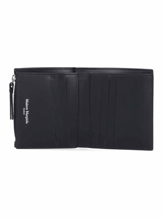 26SS 마르지엘라 스티치 레더 지퍼 SA1UI0020 P4745 T8013 Black - MAISON MARGIELA